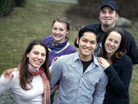 Gruppenfoto mit den Mitgliedern der Jugendjury ©PARABOL